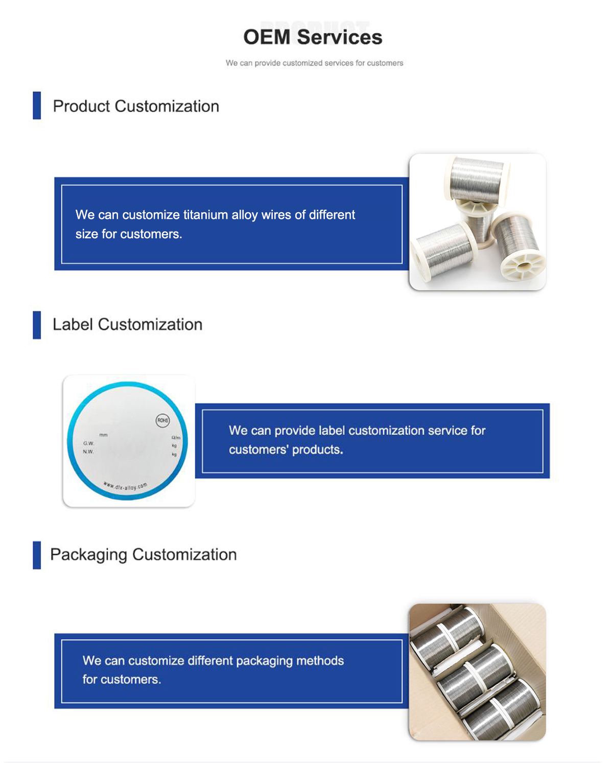 TITANIUM ALLOY WIRE TITANIUM ALLOY WIRE