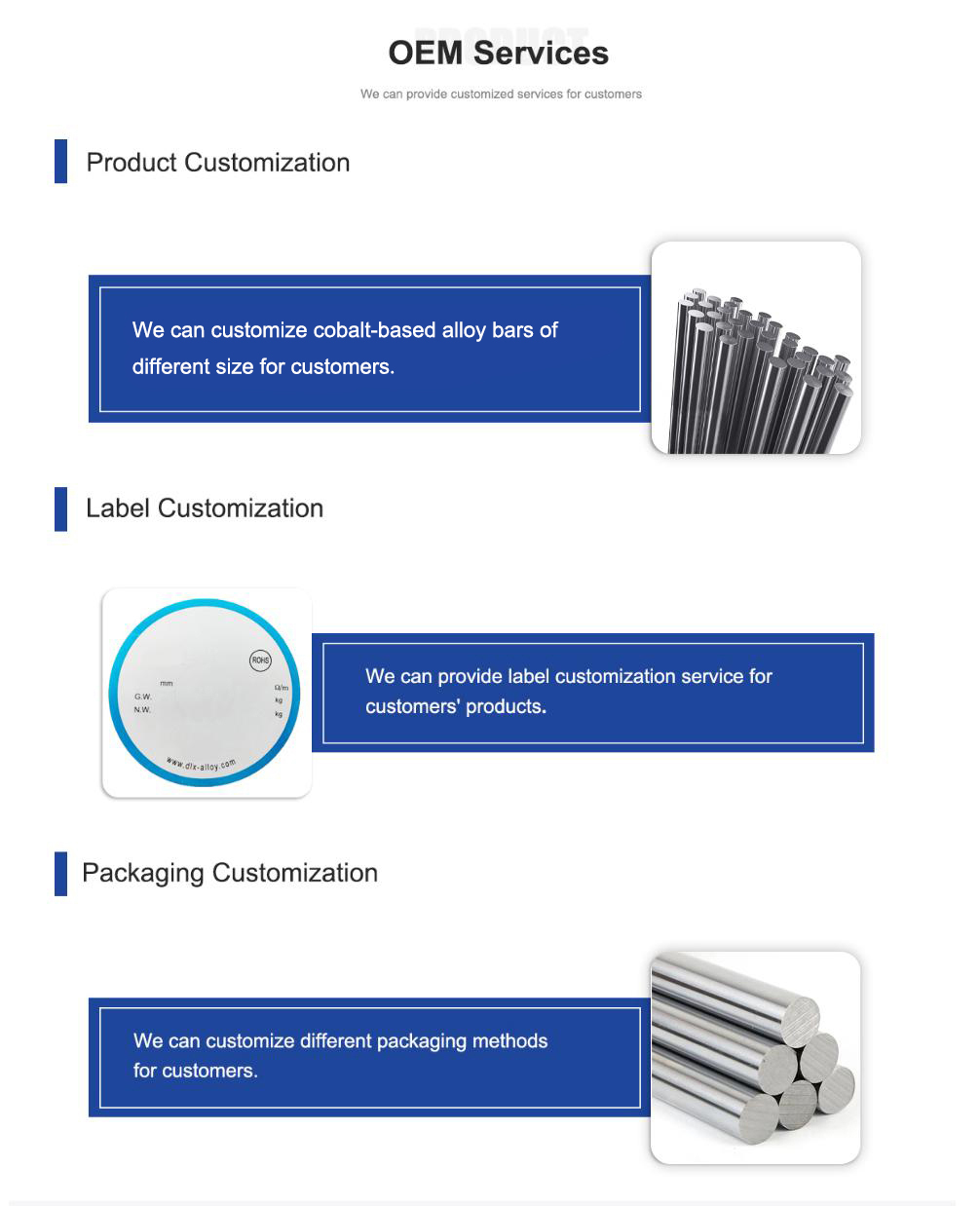 COBALT-BASE ALLOY BAR COBALT-BASE ALLOY BAR
