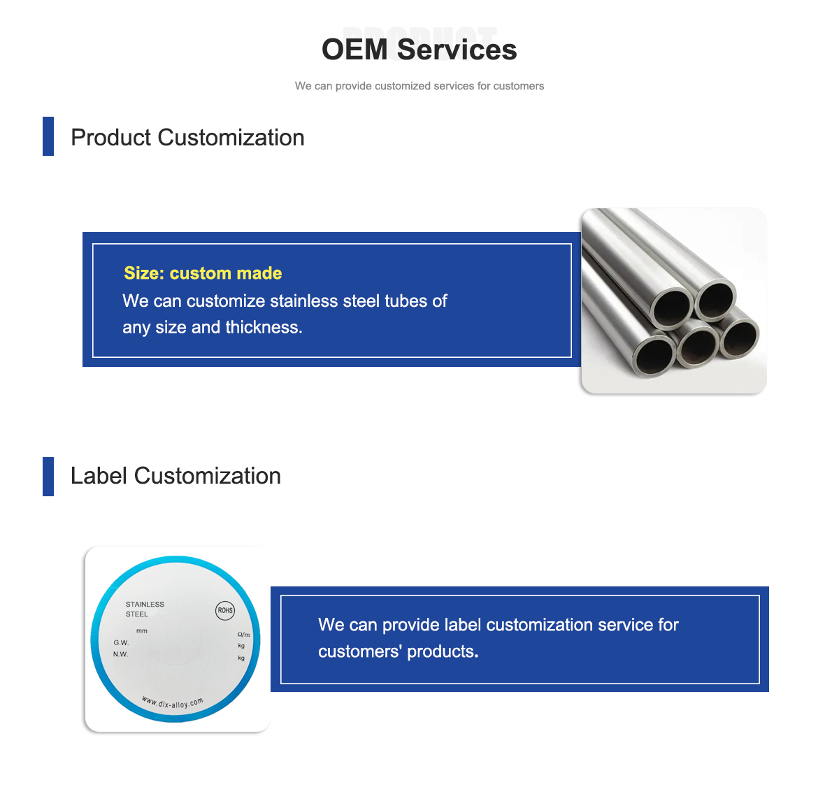 STAINLESS STEEL TUBE STAINLESS STEEL TUBE