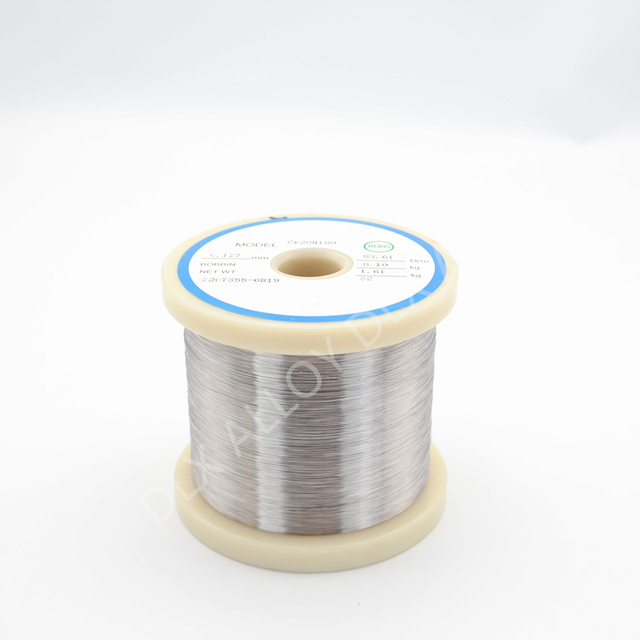 Custom Size Cr20Ni80 Nickel Chromium Wire NiCr Alloy
