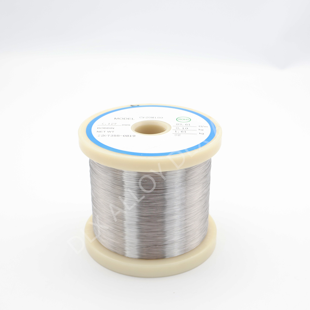 Custom Size Cr20Ni80 Nickel Chromium Wire NiCr Alloy