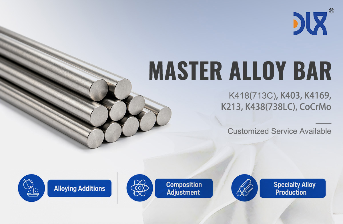 K418 (IN713C) Master Alloy Bar